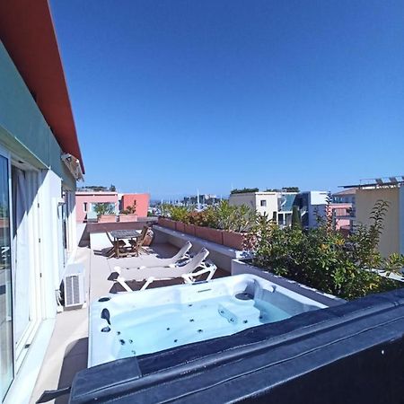 Rooftop- Jacuzzi - Terrasse - Parking Apartamento Antibes Exterior foto
