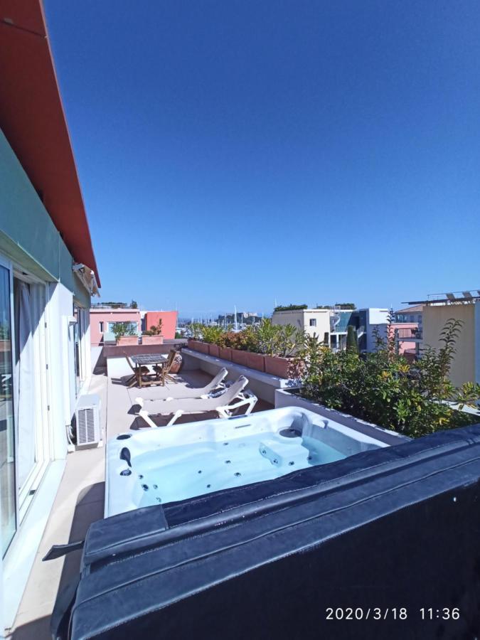 Rooftop- Jacuzzi - Terrasse - Parking Apartamento Antibes Exterior foto
